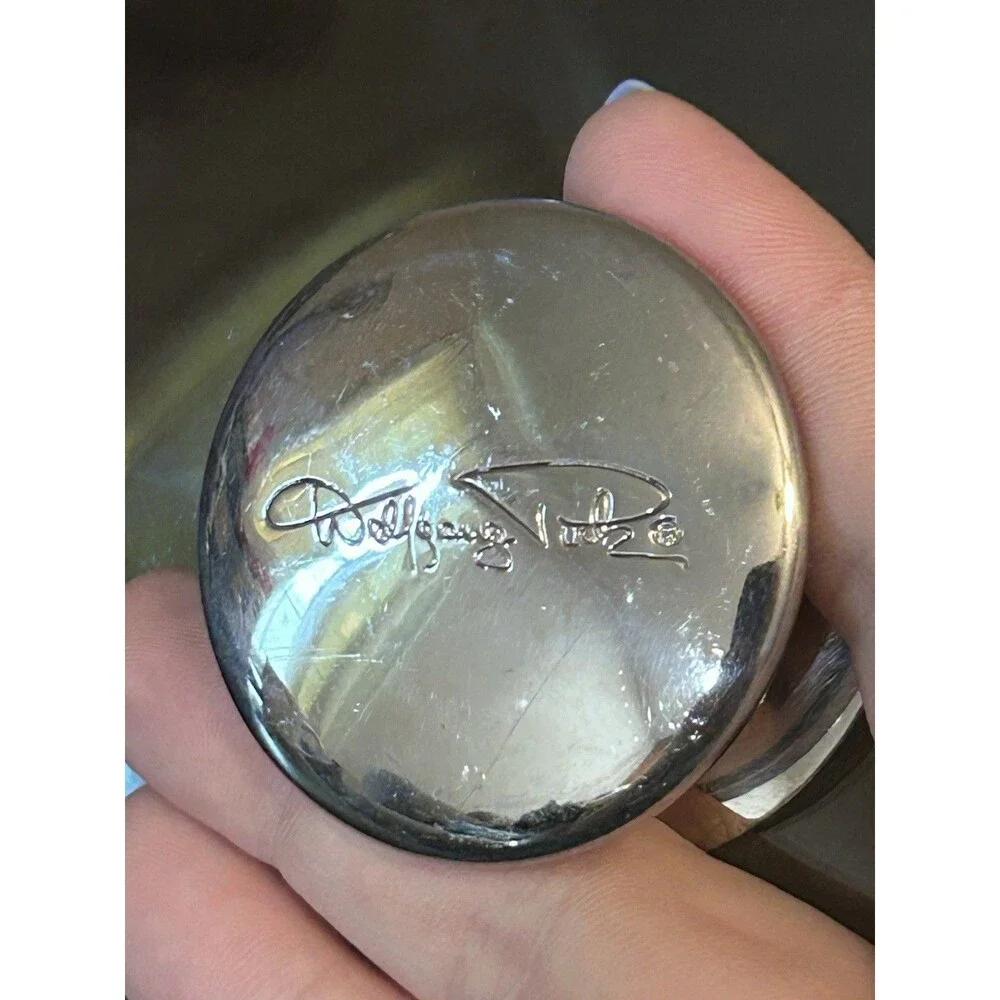 Wolfgang Puck 8” Glass Replacement Lid Only Stainless Rim Knob Tempered Cookware